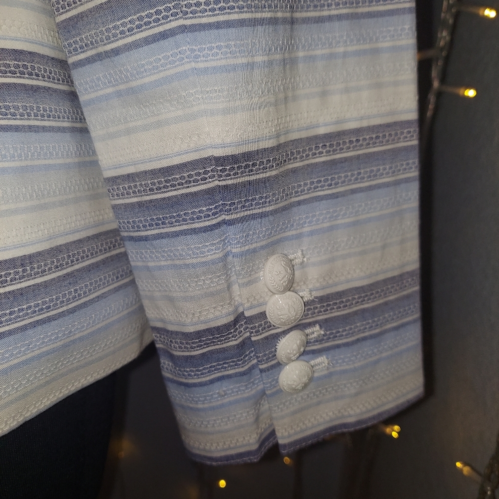Striped Tommy Hilfiger Woman's Blazer - Picture 3 of 3